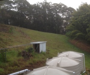 The wet season starts with a stormy afternoon, October 2015