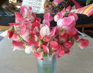 sweet pea vase